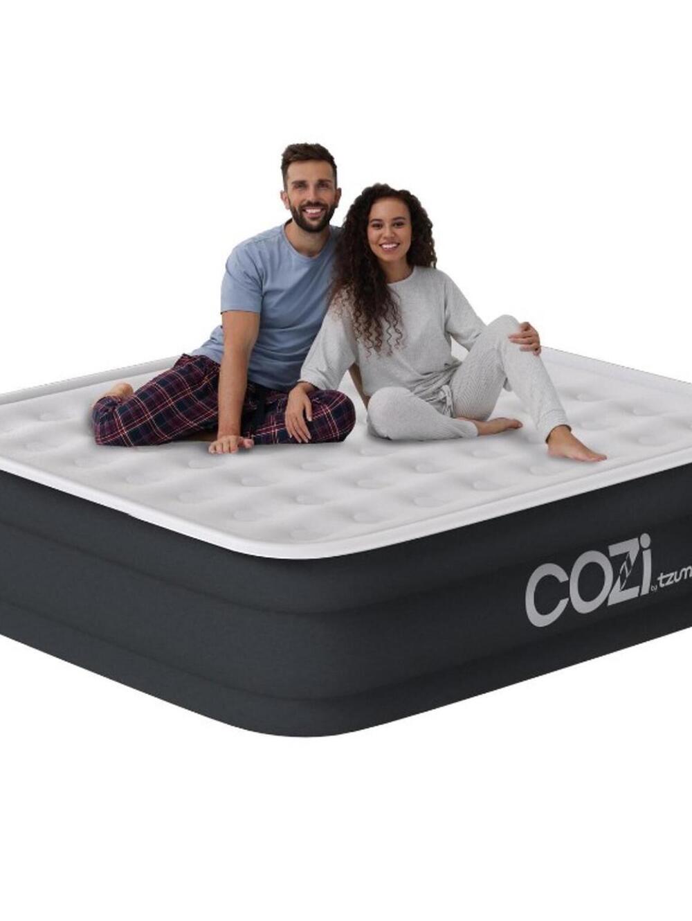 22" QUEEN AIR MATTRESS WITH PUMP